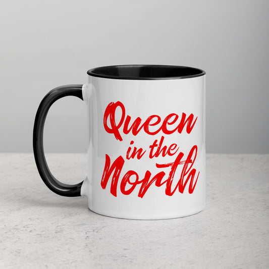 QUEEN IN THE NORTH Mug with Color Inside