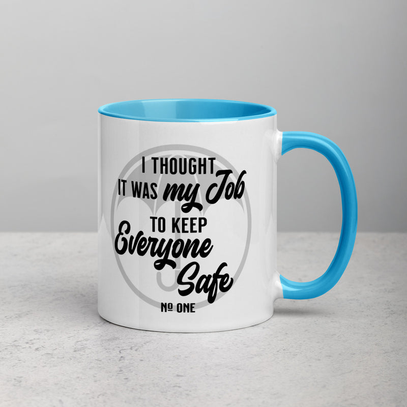 I THOUGHT IT WAS MY JOB Mug with Color Inside