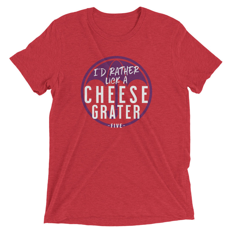I'D RATHER LICK A CHEESE GRATER Unisex T-shirt – The Colorful Geek
