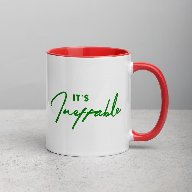 IT'S INEFFABLE Mug with Color Inside