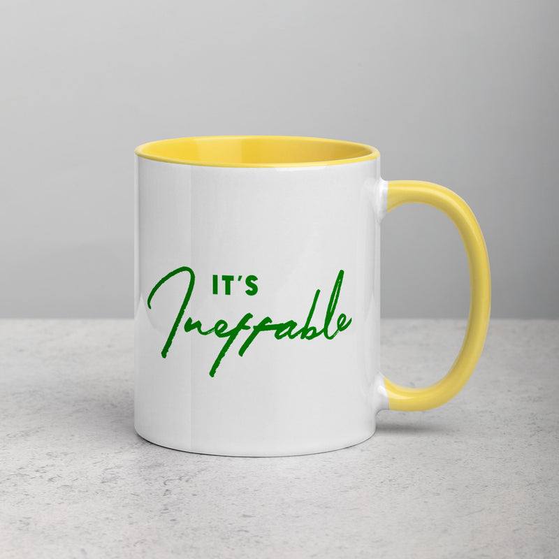 IT'S INEFFABLE Mug with Color Inside