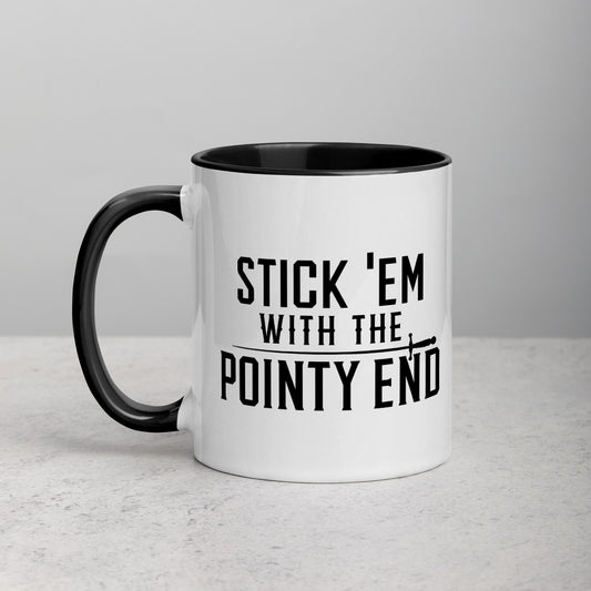 POINTY END Mug with Color Inside