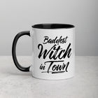 BADDEST WITCH IN TOWN Mug with Color Inside