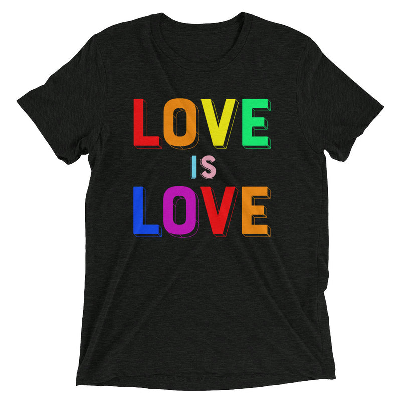LOVE IS LOVE, 2 Unisex T-shirt