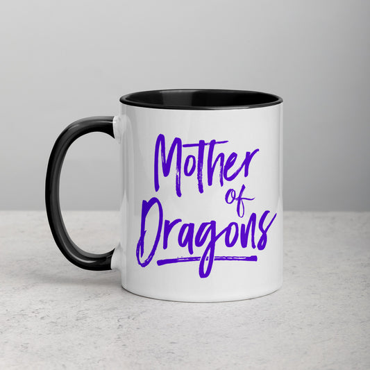 MOTHER OF DRAGONS Mug with Color Inside