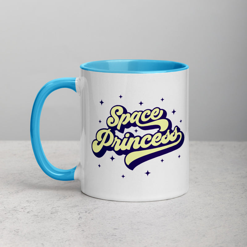 SPACE PRINCESS Mug with Color Inside