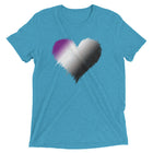 ASEXUAL/DEMISEXUAL SCRIBBLE HEART Unisex T-shirt