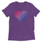 BISEXUAL SCRIBBLE HEART Unisex T-shirt