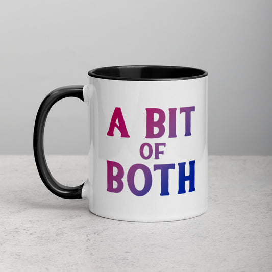 A BIT OF BOTH Mug with Color Inside