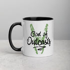 GOD OF OUTCASTS Mug with Color Inside