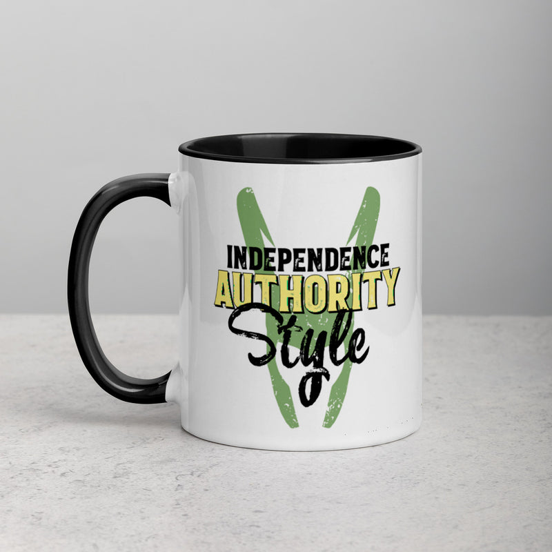INDEPENDENCE AUTHORITY STYLE Mug with Color Inside