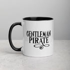 GENTLEMAN PIRATE Mug with Color Inside