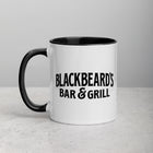 BLACKBEARD'S BAR & GRILL Mug with Color Inside