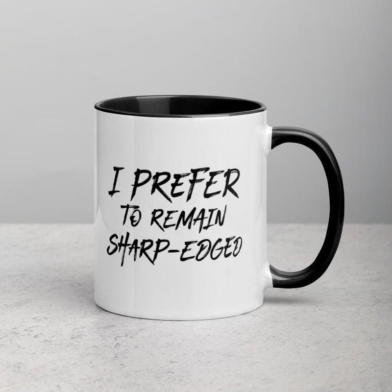 SHARP-EDGED Mug with Color Inside
