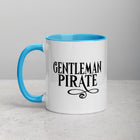 GENTLEMAN PIRATE Mug with Color Inside