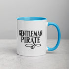 GENTLEMAN PIRATE Mug with Color Inside