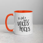 JUST A BUNCH OF HOCUS POCUS Mug with Color Inside
