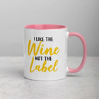 I LIKE THE WINE Mug with Color Inside