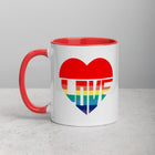 LOVE Mug with Color Inside