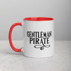 GENTLEMAN PIRATE Mug with Color Inside