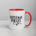 GENTLEMAN PIRATE Mug with Color Inside