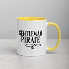 GENTLEMAN PIRATE Mug with Color Inside